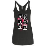 T-Shirts Vintage Black / X-Small My Evil Self Women's Triblend Racerback Tank