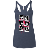 T-Shirts Vintage Navy / X-Small My Evil Self Women's Triblend Racerback Tank