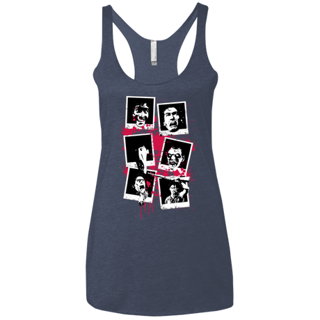 T-Shirts Vintage Navy / X-Small My Evil Self Women's Triblend Racerback Tank