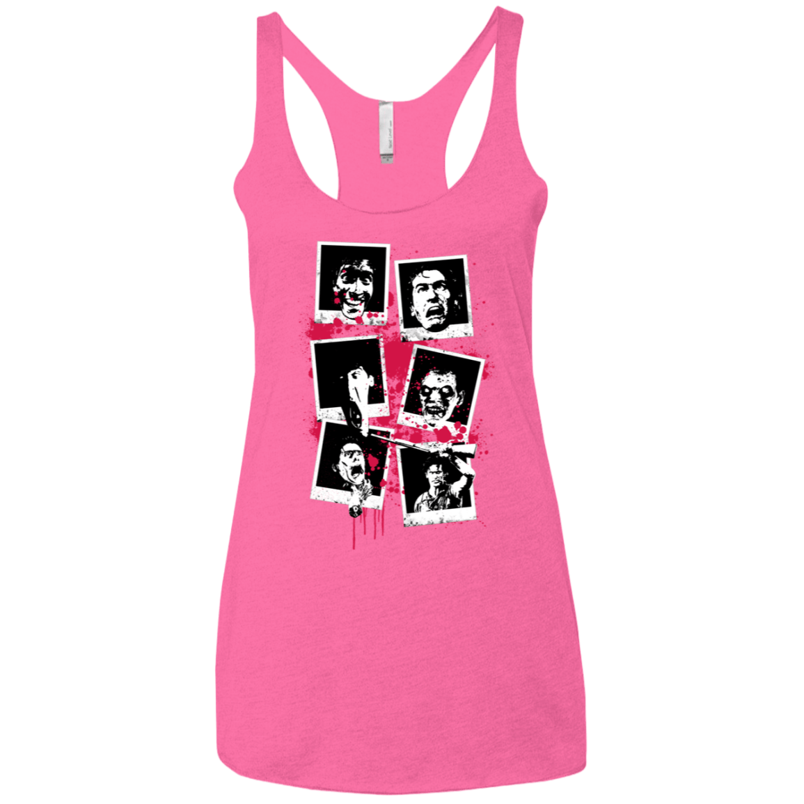 T-Shirts Vintage Pink / X-Small My Evil Self Women's Triblend Racerback Tank