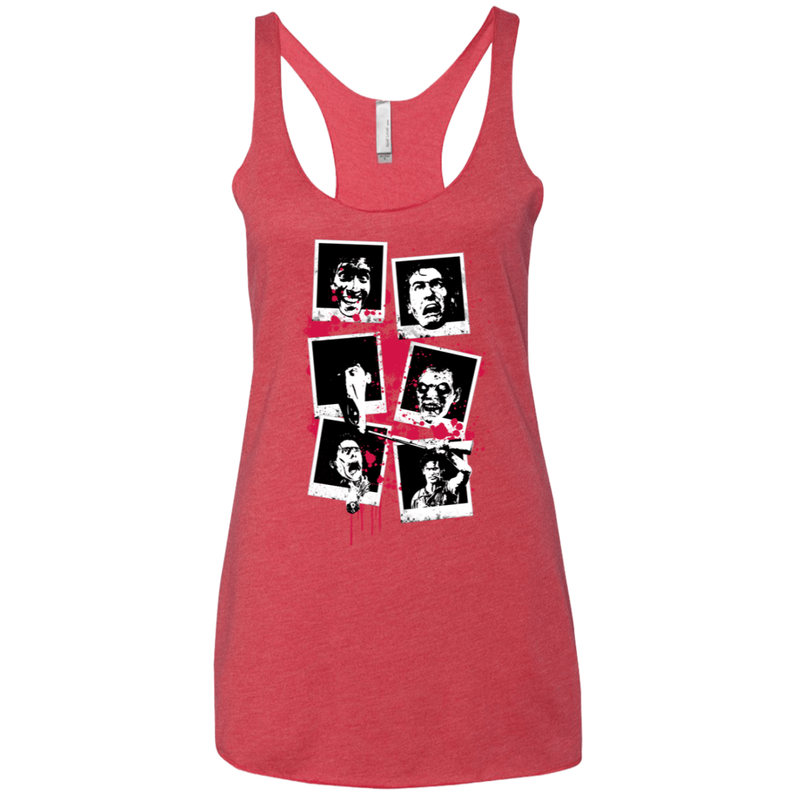 T-Shirts Vintage Red / X-Small My Evil Self Women's Triblend Racerback Tank