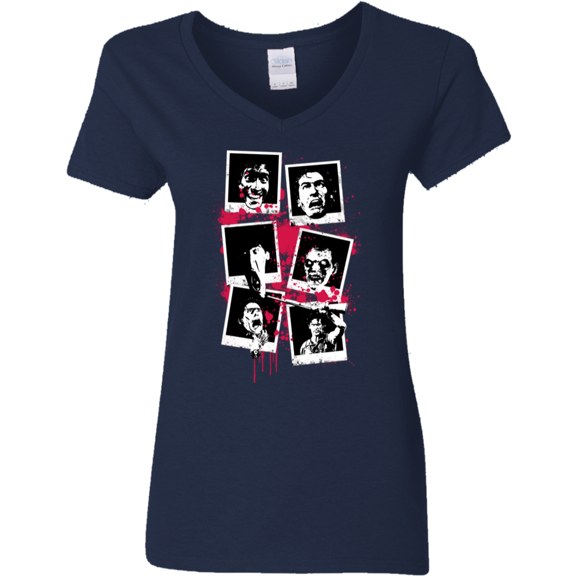 T-Shirts Navy / S My Evil Self Women's V-Neck T-Shirt