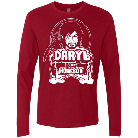 T-Shirts Cardinal / Small My Favorite Redneck Men's Premium Long Sleeve