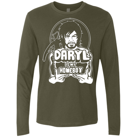 T-Shirts Military Green / Small My Favorite Redneck Men's Premium Long Sleeve