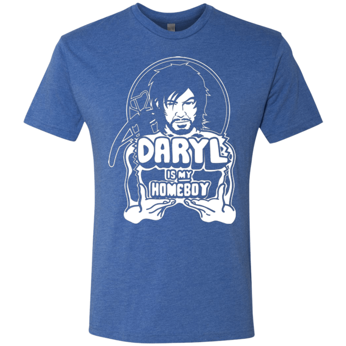 T-Shirts Vintage Royal / Small My Favorite Redneck Men's Triblend T-Shirt