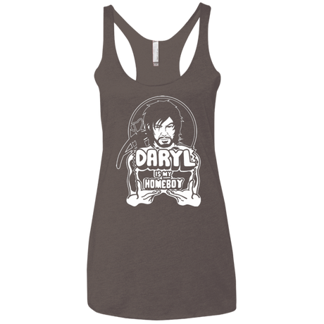 T-Shirts Macchiato / X-Small My Favorite Redneck Women's Triblend Racerback Tank