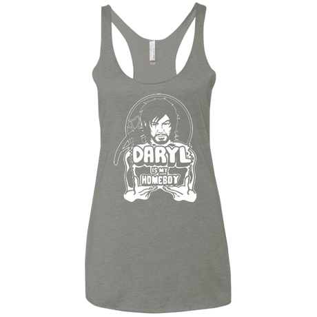 T-Shirts Venetian Grey / X-Small My Favorite Redneck Women's Triblend Racerback Tank
