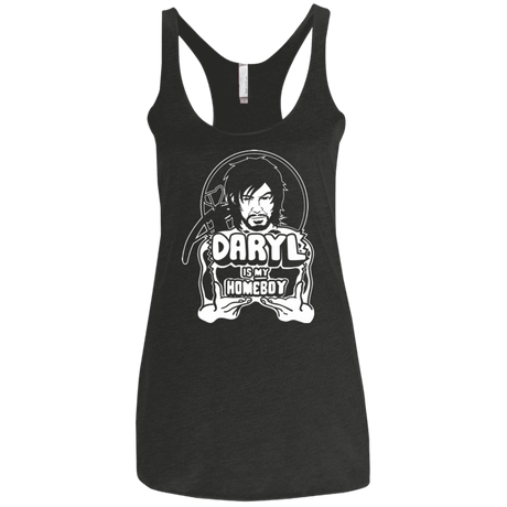 T-Shirts Vintage Black / X-Small My Favorite Redneck Women's Triblend Racerback Tank