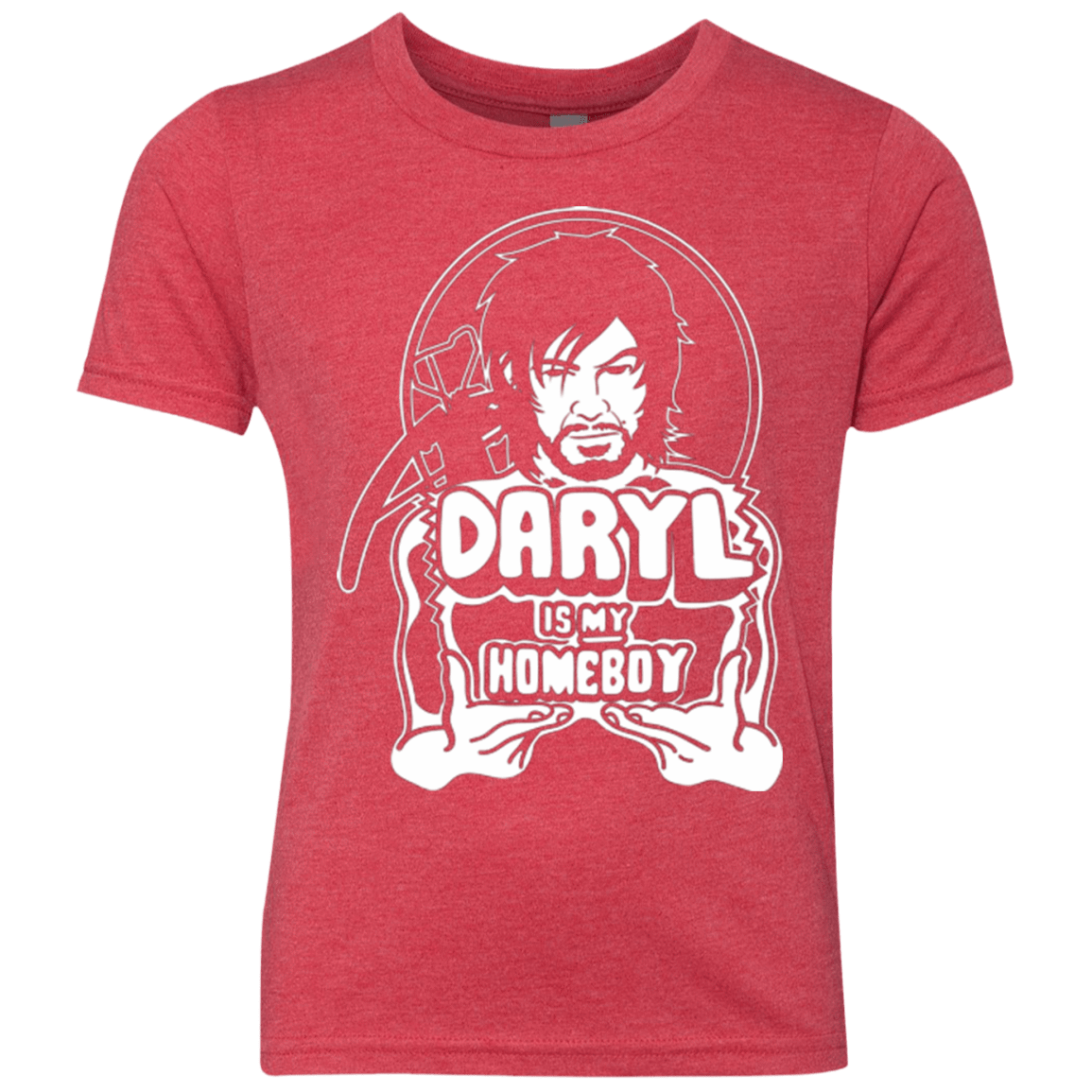 T-Shirts Vintage Red / YXS My Favorite Redneck Youth Triblend T-Shirt