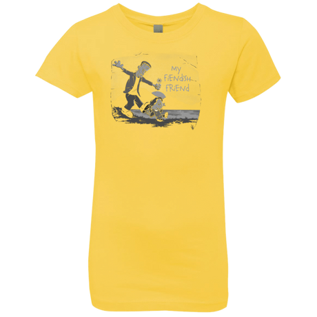 T-Shirts Vibrant Yellow / YXS My Fiendish Friend Girls Premium T-Shirt
