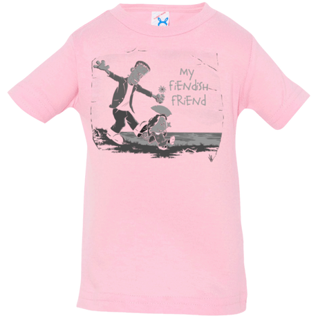 T-Shirts Pink / 6 Months My Fiendish Friend Infant Premium T-Shirt