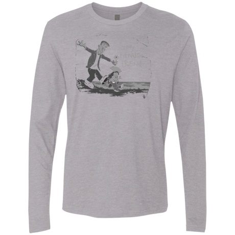 T-Shirts Heather Grey / Small My Fiendish Friend Men's Premium Long Sleeve