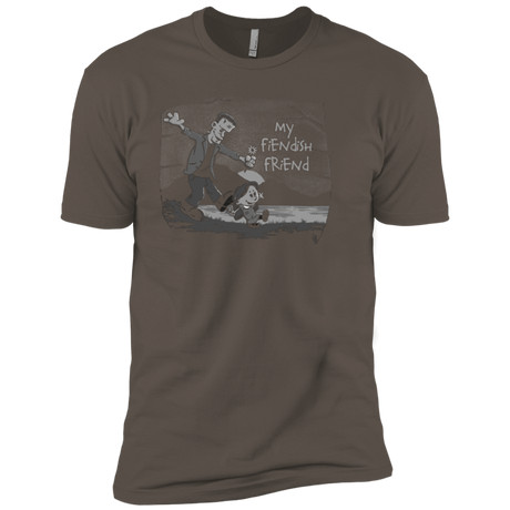 T-Shirts Warm Grey / X-Small My Fiendish Friend Men's Premium T-Shirt