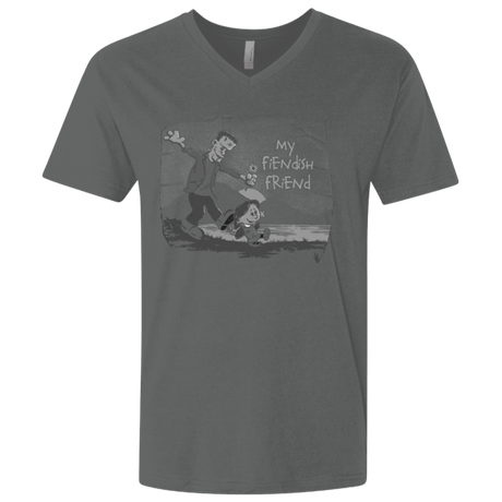 T-Shirts Heavy Metal / X-Small My Fiendish Friend Men's Premium V-Neck