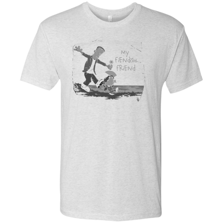 T-Shirts Heather White / Small My Fiendish Friend Men's Triblend T-Shirt