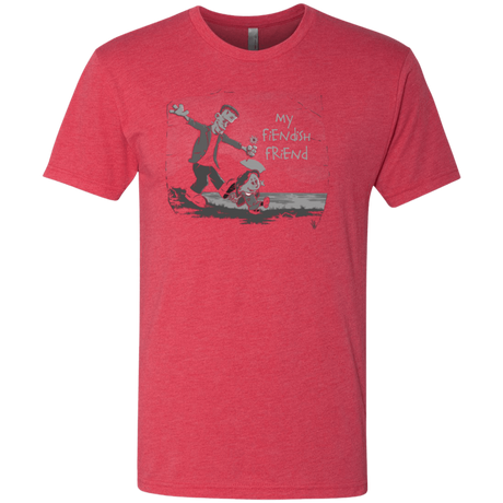 T-Shirts Vintage Red / Small My Fiendish Friend Men's Triblend T-Shirt