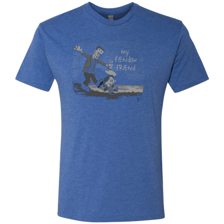 T-Shirts Vintage Royal / Small My Fiendish Friend Men's Triblend T-Shirt