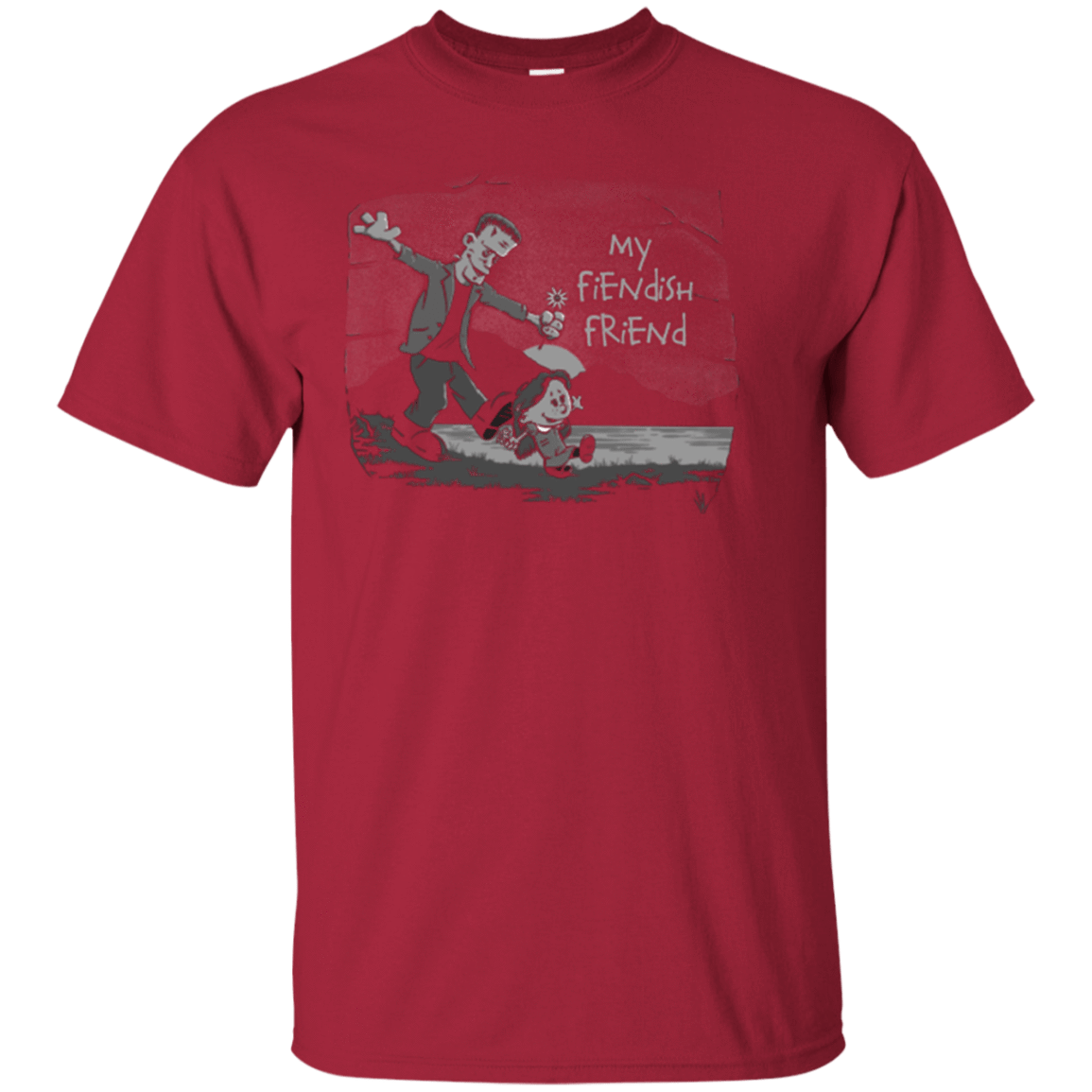T-Shirts Cardinal / Small My Fiendish Friend T-Shirt
