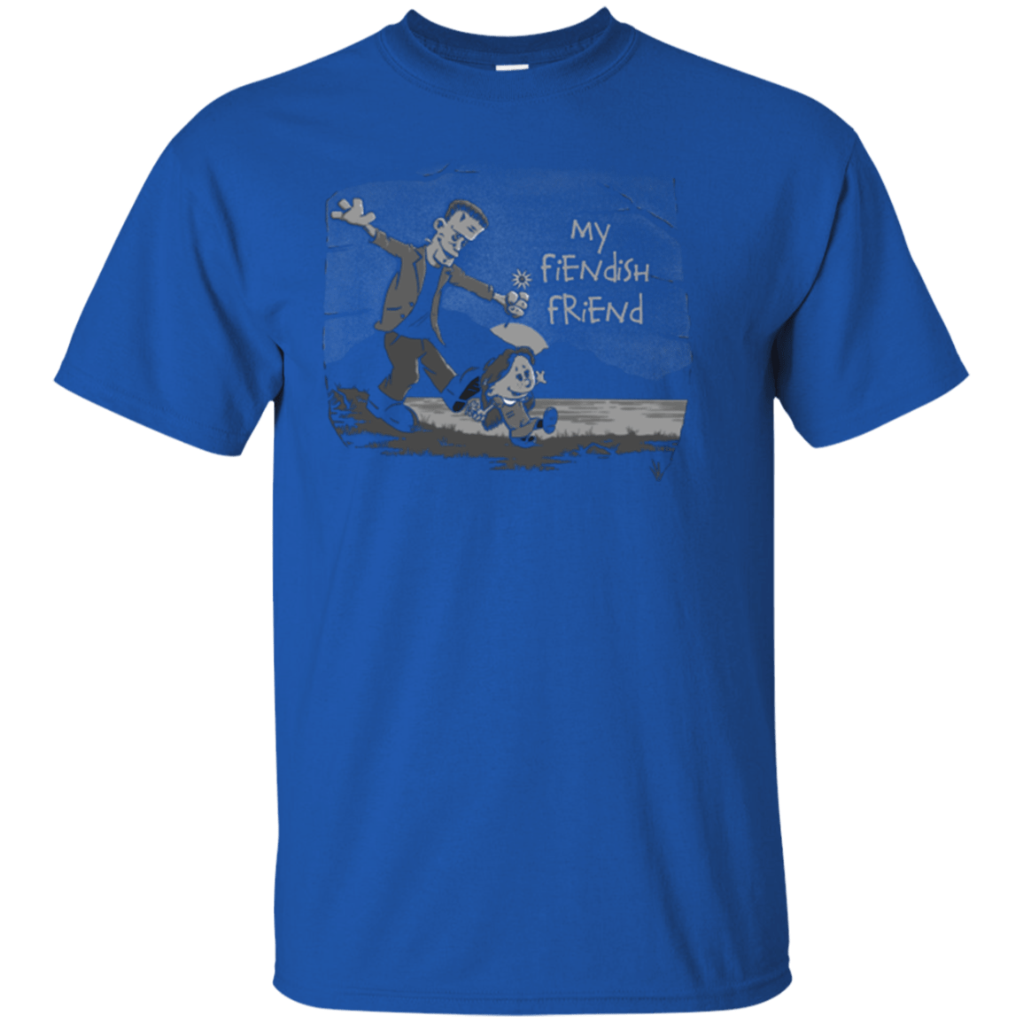 T-Shirts Royal / Small My Fiendish Friend T-Shirt