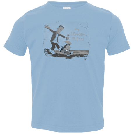 T-Shirts Light Blue / 2T My Fiendish Friend Toddler Premium T-Shirt