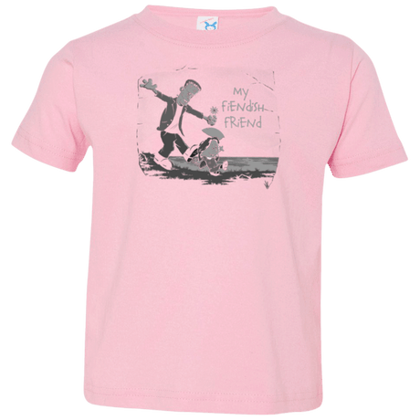 T-Shirts Pink / 2T My Fiendish Friend Toddler Premium T-Shirt