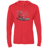 T-Shirts Vintage Red / X-Small My Fiendish Friend Triblend Long Sleeve Hoodie Tee