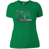 T-Shirts Kelly Green / X-Small My Fiendish Friend Women's Premium T-Shirt