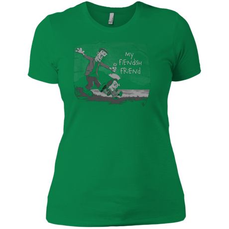 T-Shirts Kelly Green / X-Small My Fiendish Friend Women's Premium T-Shirt