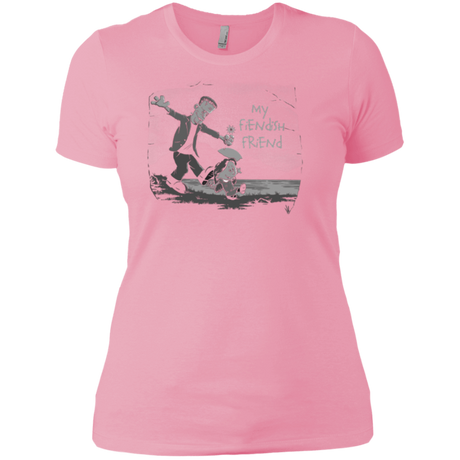 T-Shirts Light Pink / X-Small My Fiendish Friend Women's Premium T-Shirt