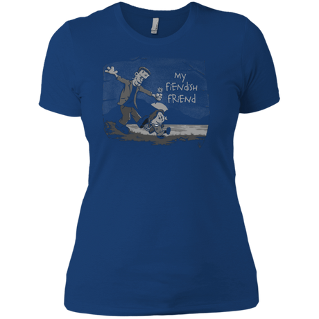 T-Shirts Royal / X-Small My Fiendish Friend Women's Premium T-Shirt