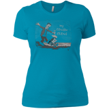 T-Shirts Turquoise / X-Small My Fiendish Friend Women's Premium T-Shirt