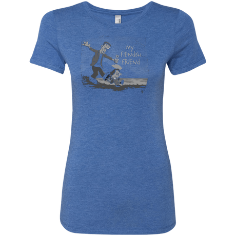 T-Shirts Vintage Royal / Small My Fiendish Friend Women's Triblend T-Shirt