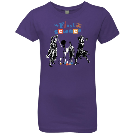 T-Shirts Purple Rush / YXS My First Science Girls Premium T-Shirt