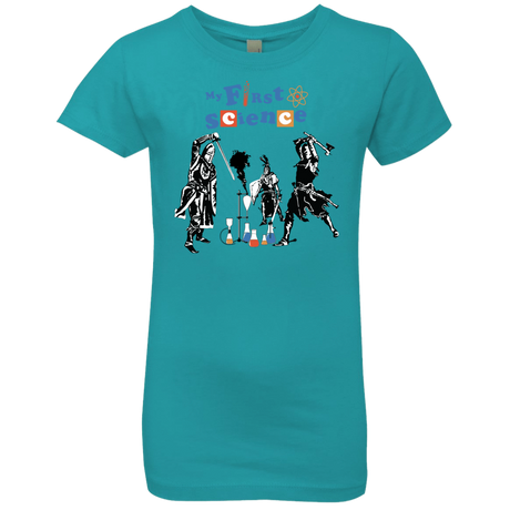 T-Shirts Tahiti Blue / YXS My First Science Girls Premium T-Shirt