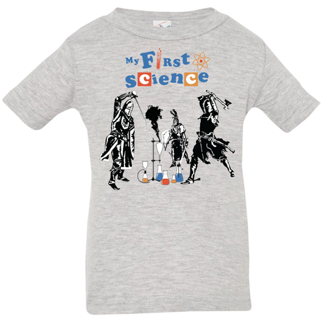 T-Shirts Heather Grey / 6 Months My First Science Infant Premium T-Shirt