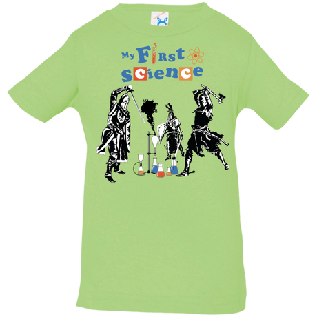 T-Shirts Key Lime / 6 Months My First Science Infant Premium T-Shirt
