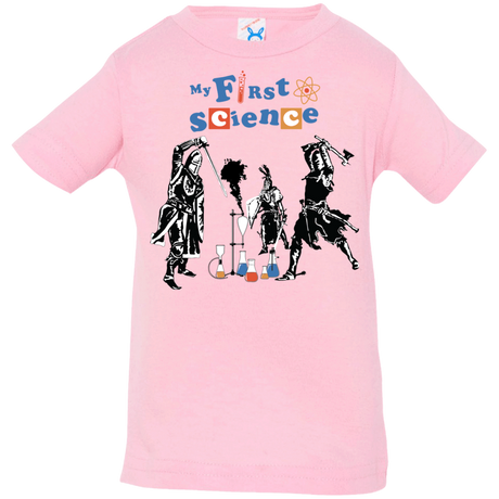 T-Shirts Pink / 6 Months My First Science Infant Premium T-Shirt
