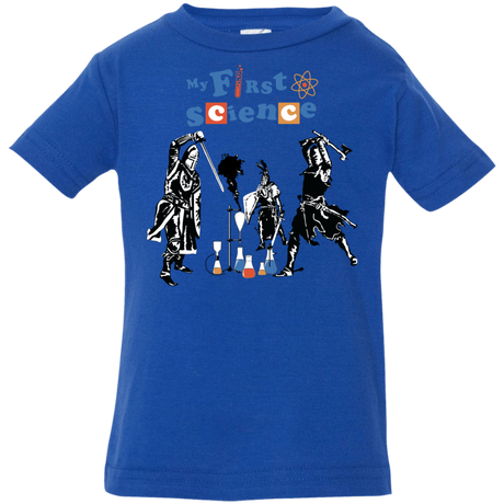 T-Shirts Royal / 6 Months My First Science Infant Premium T-Shirt