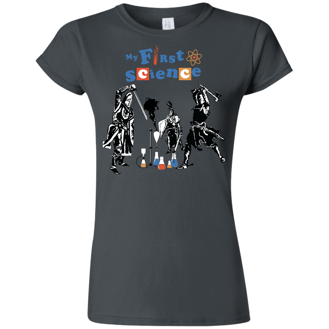 T-Shirts Charcoal / S My First Science Junior Slimmer-Fit T-Shirt