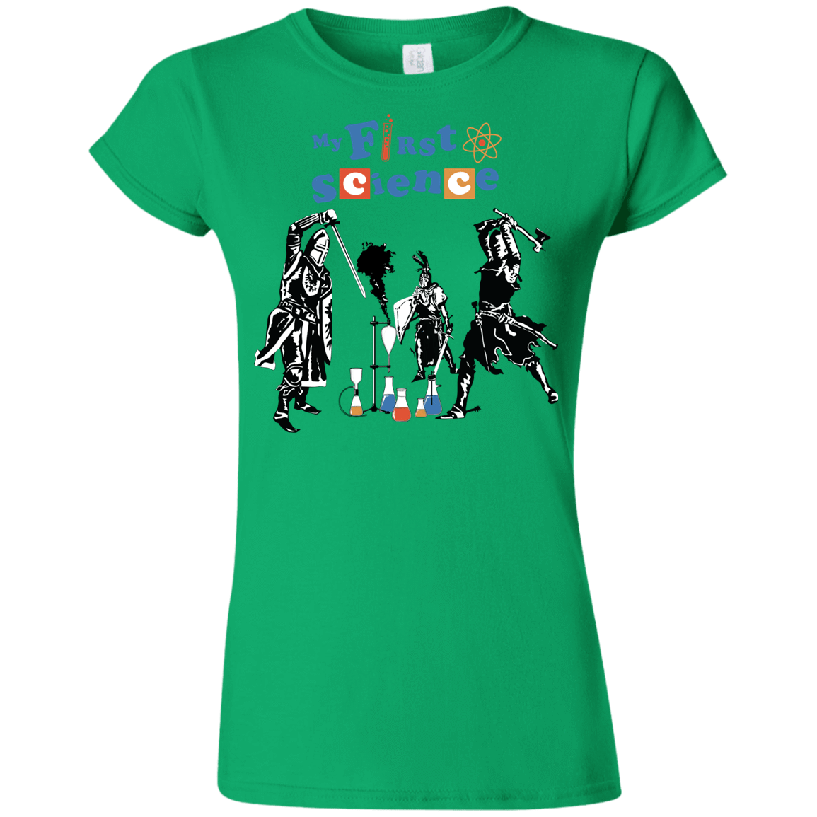 T-Shirts Irish Green / S My First Science Junior Slimmer-Fit T-Shirt