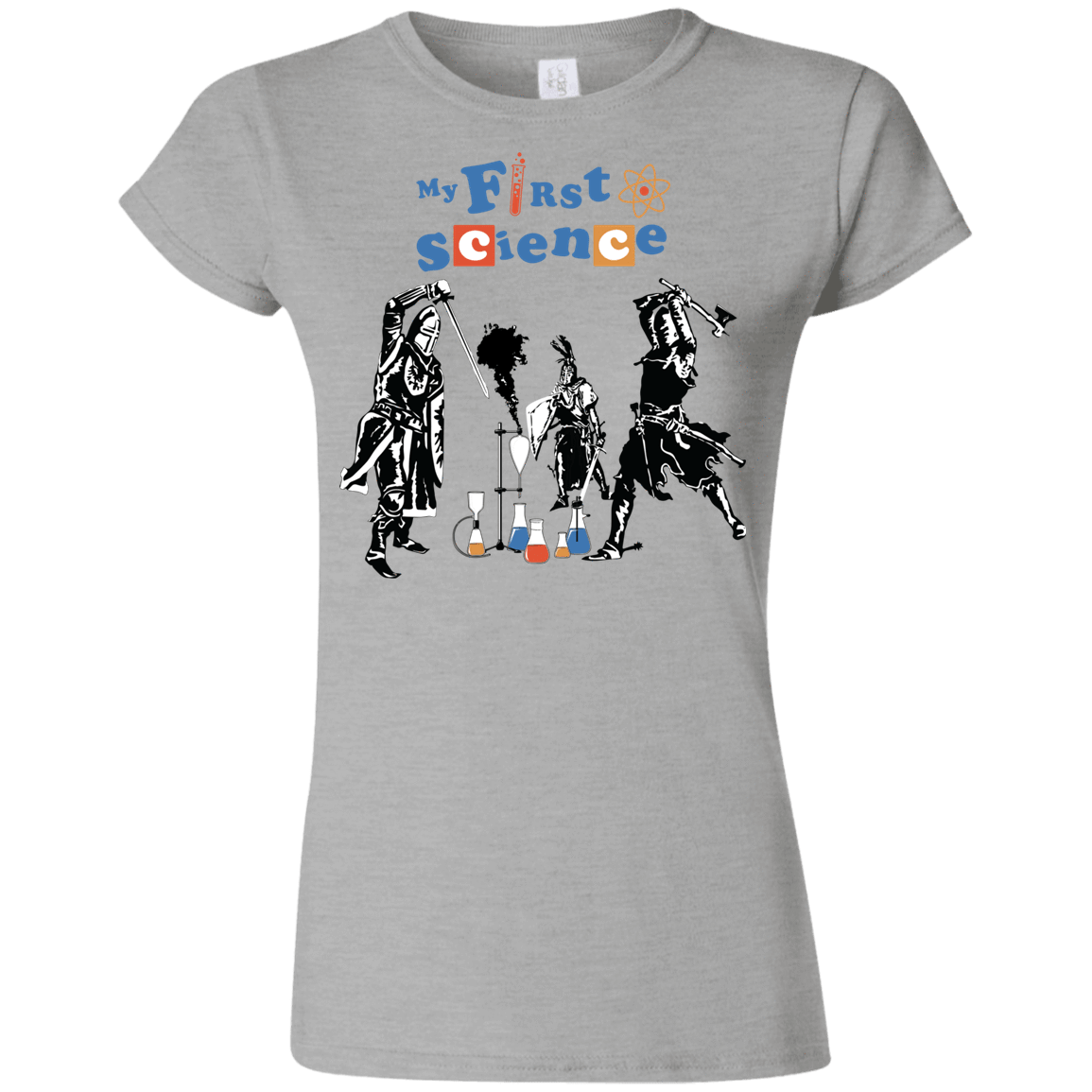 T-Shirts Sport Grey / S My First Science Junior Slimmer-Fit T-Shirt