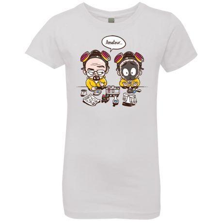 T-Shirts White / YXS My First Science kit Girls Premium T-Shirt