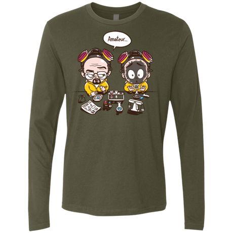 T-Shirts Military Green / Small My First Science kit Men's Premium Long Sleeve