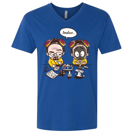 T-Shirts Royal / X-Small My First Science kit Men's Premium V-Neck