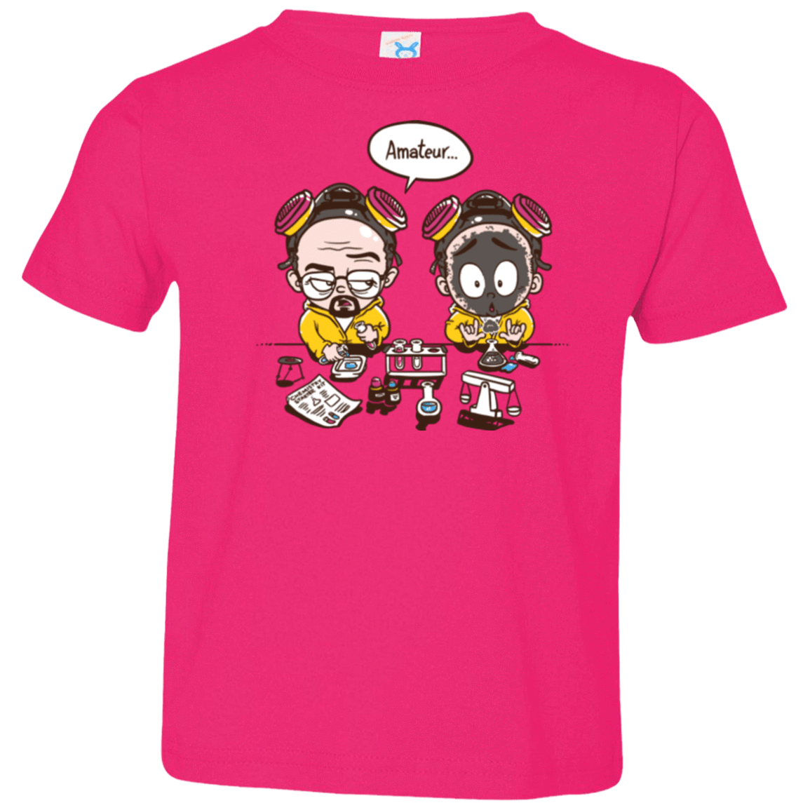 T-Shirts Hot Pink / 2T My First Science kit Toddler Premium T-Shirt