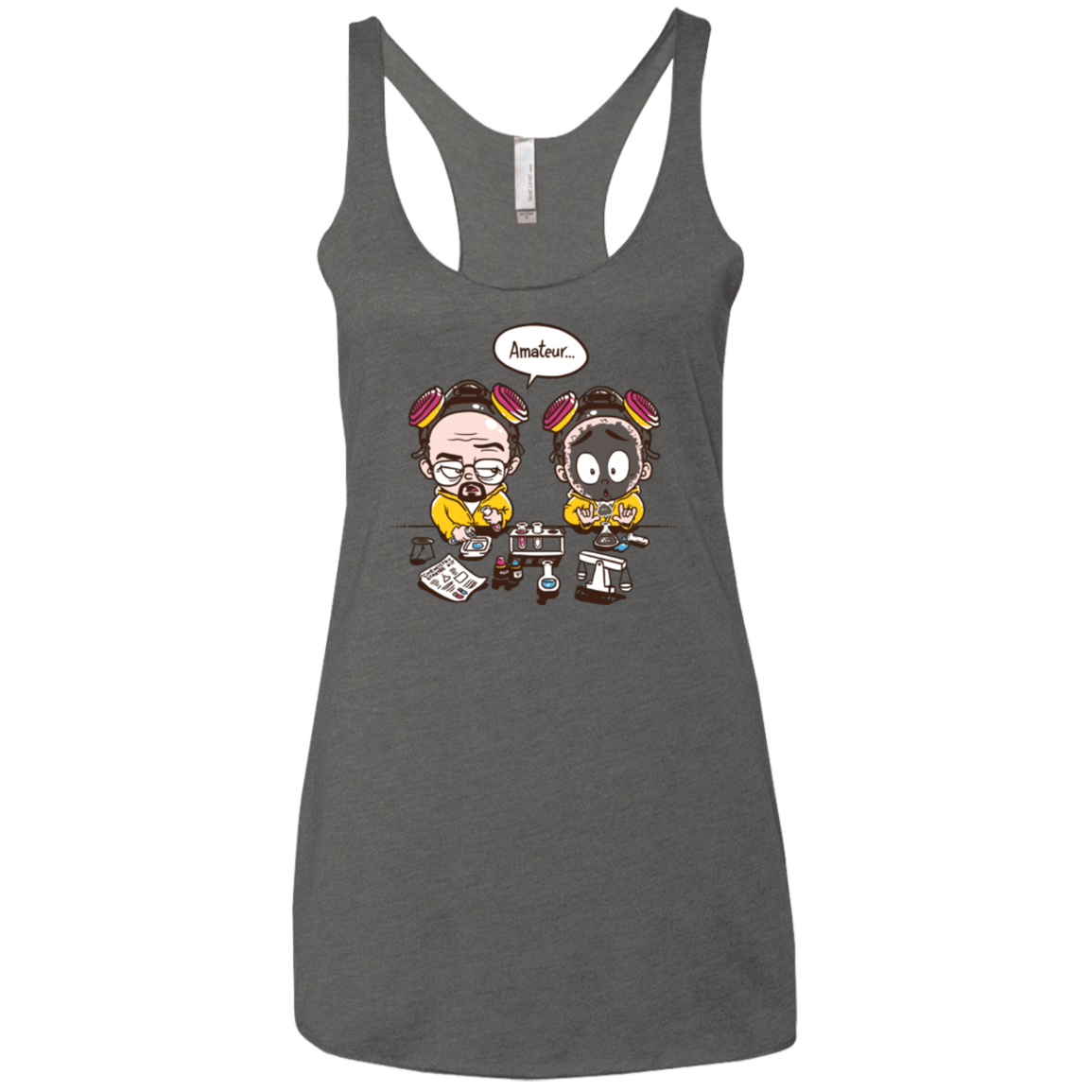 T-Shirts Premium Heather / X-Small My First Science kit Women's Triblend Racerback Tank