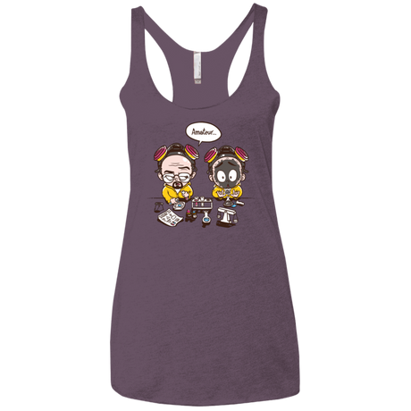 T-Shirts Vintage Purple / X-Small My First Science kit Women's Triblend Racerback Tank