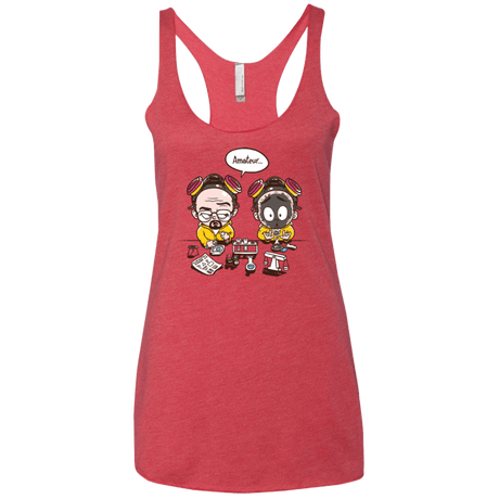 T-Shirts Vintage Red / X-Small My First Science kit Women's Triblend Racerback Tank