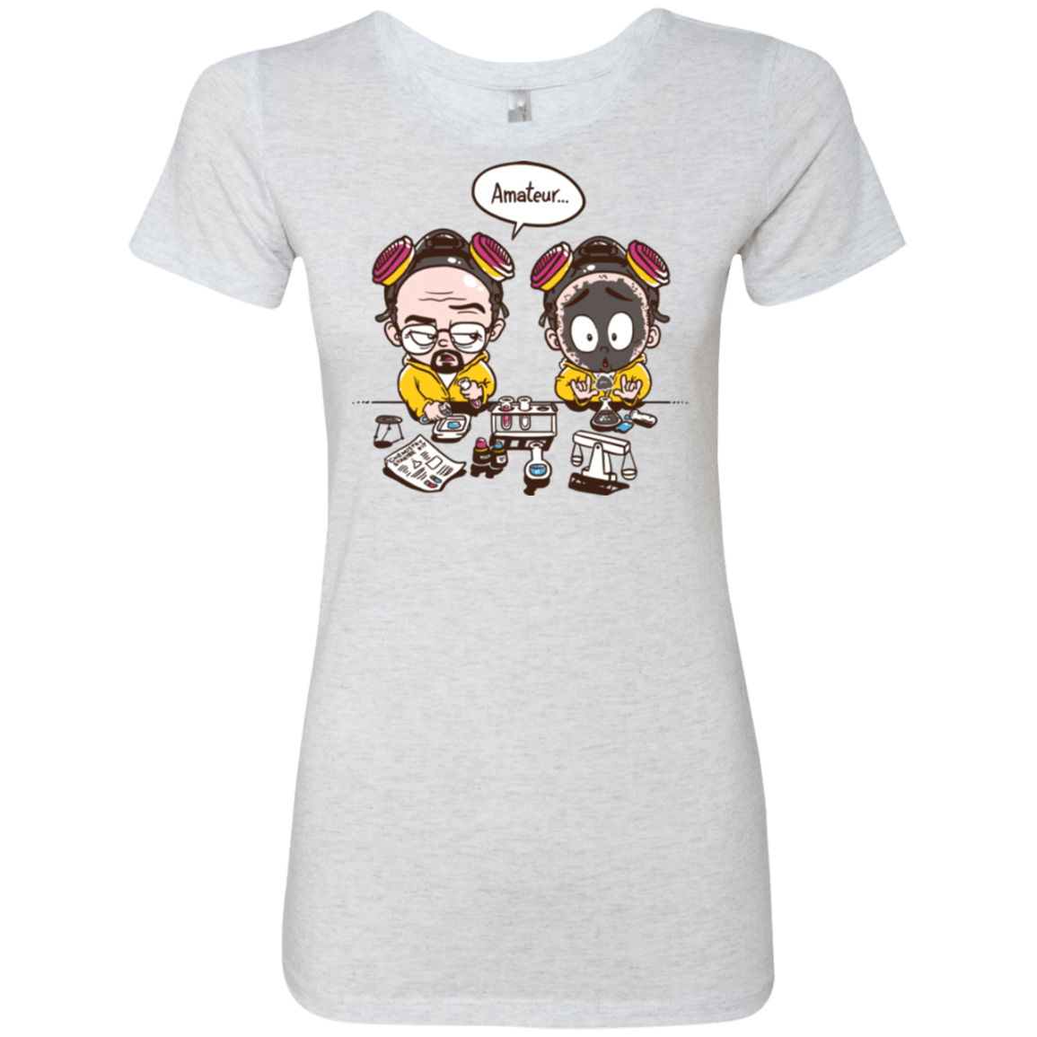 T-Shirts Heather White / Small My First Science kit Women's Triblend T-Shirt