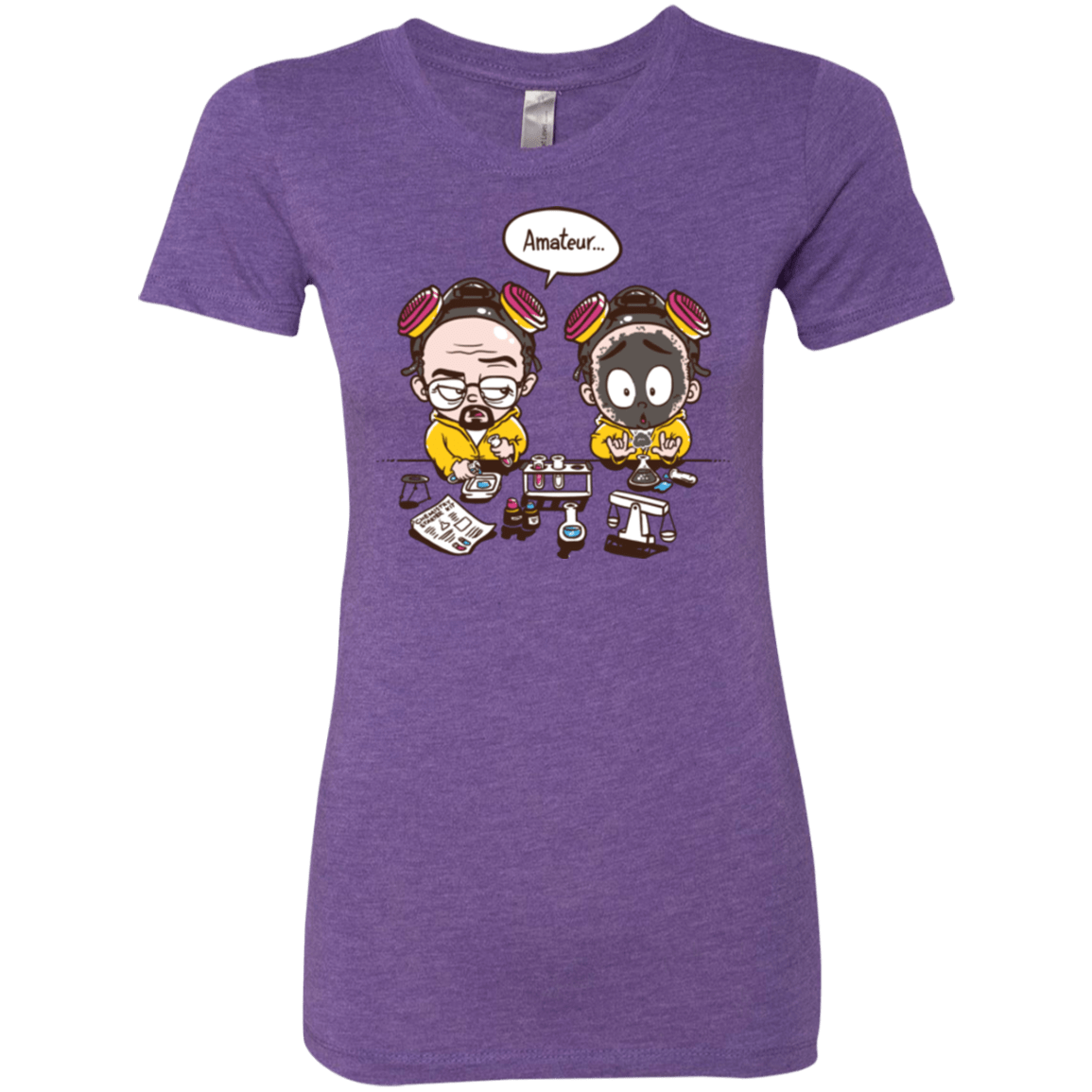 T-Shirts Purple Rush / Small My First Science kit Women's Triblend T-Shirt